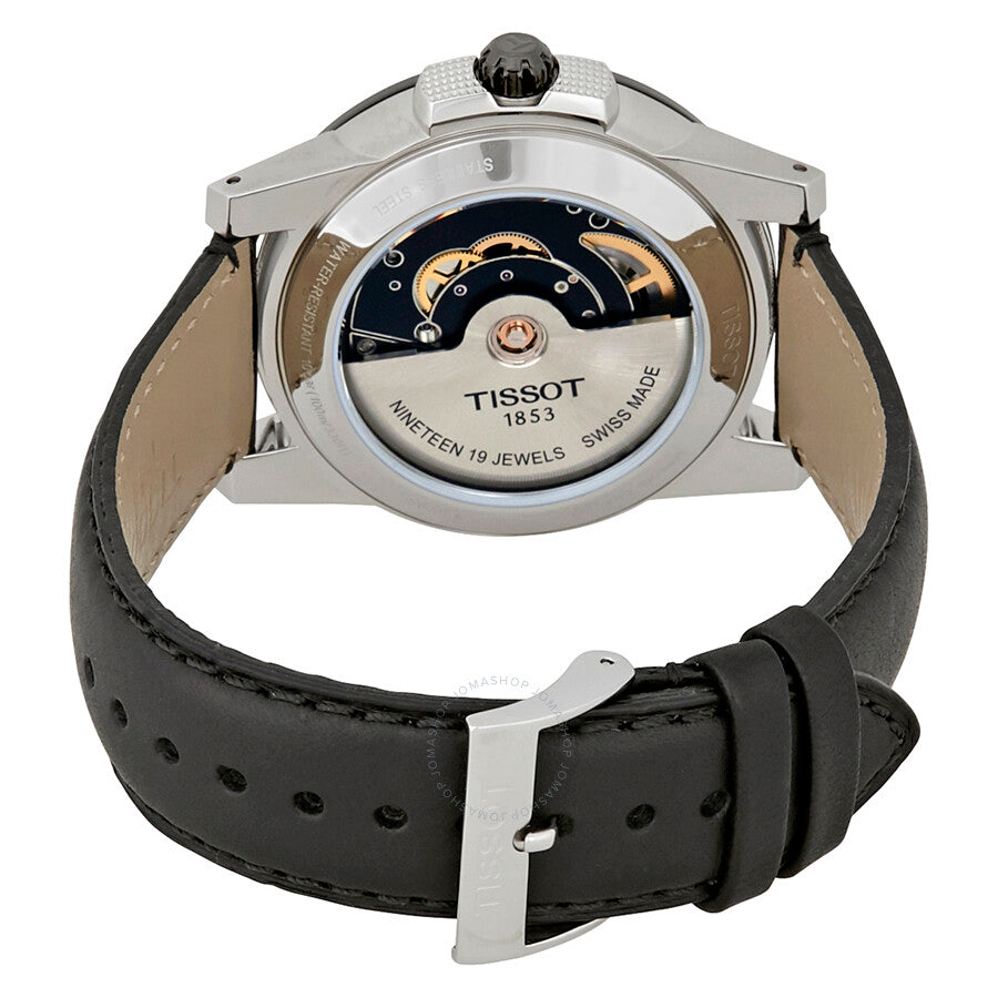Tissot Gentleman Automatic  Black Dial Men's Watch T098.407.26.052.00 - Dawson Watches #3