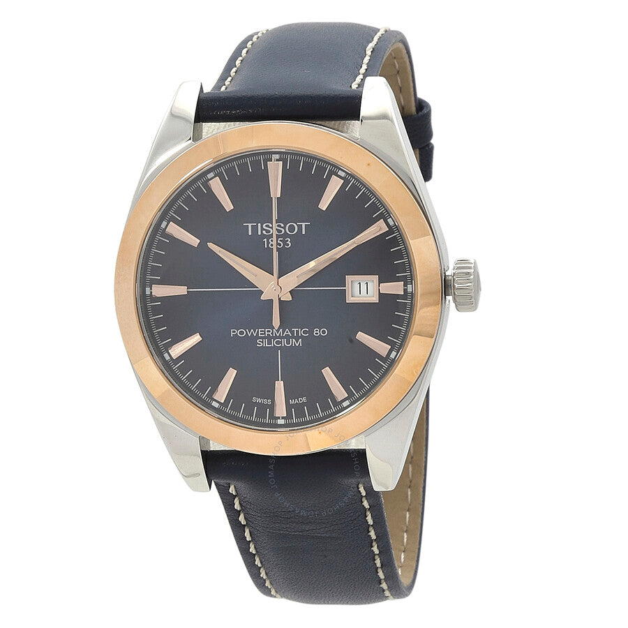 Tissot Gentleman Powermatic 80 Silicium Automatic Chronometer Blue Dial Men's Watch T927.407.46.041.00 - Dawson Watches