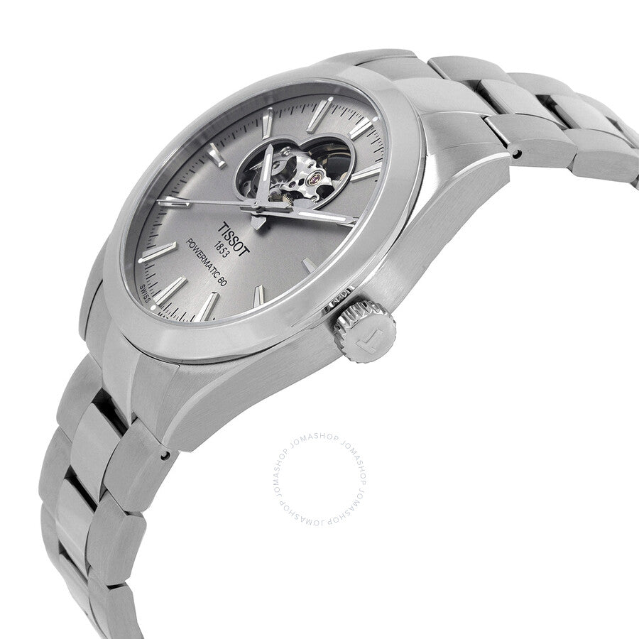 Tissot Gentleman Powermatic Automatic Rhodium Dial Watch T127.407.11.081.00 - Dawson Watches #2