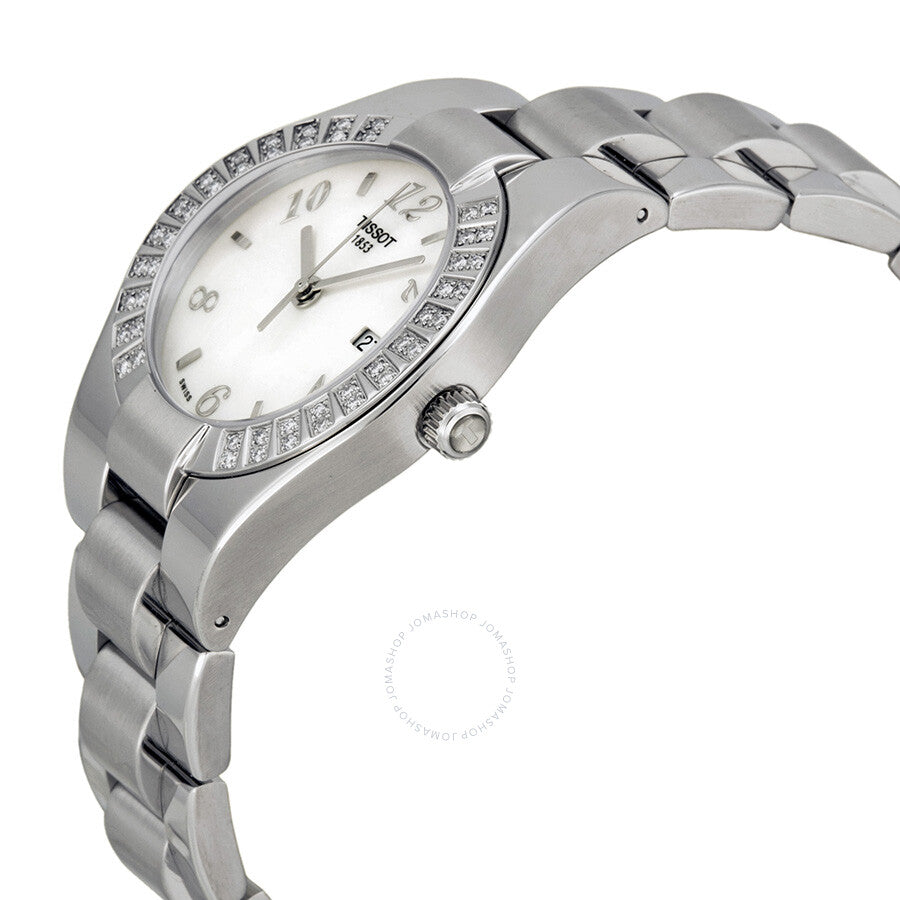 Tissot Glam Sport Mother of Pearl Dial Stainless Steel Ladies Watch T0432101111701 - Dawson Watches #2