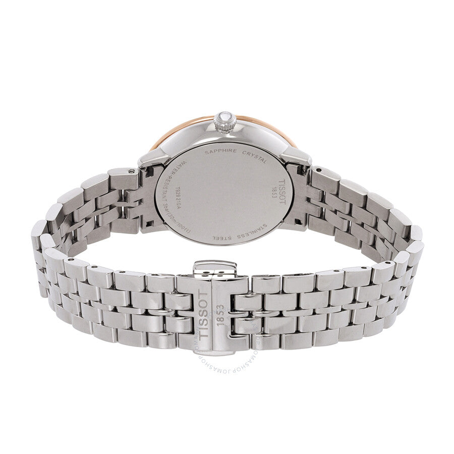 Tissot Glendora Quartz Diamond Blue Dial Ladies Watch T929.210.41.046.00 - Dawson Watches #3