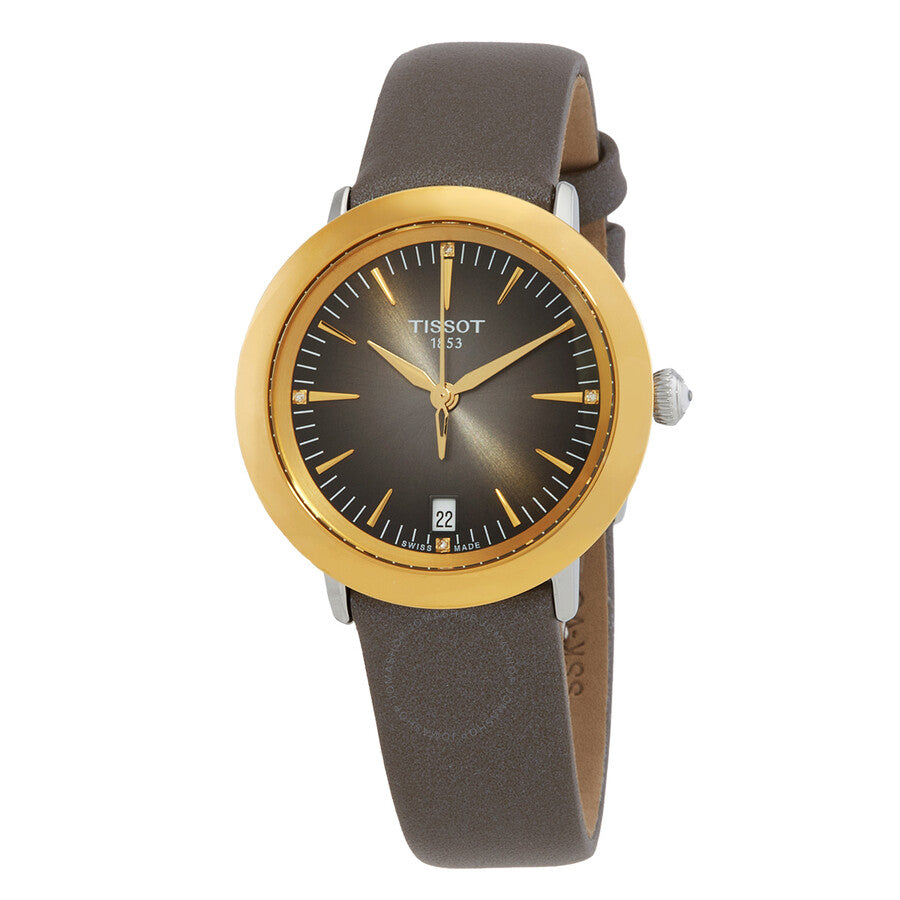 Tissot Glendora Quartz Diamond Ladies Watch T929.210.46.066.00 - Dawson Watches