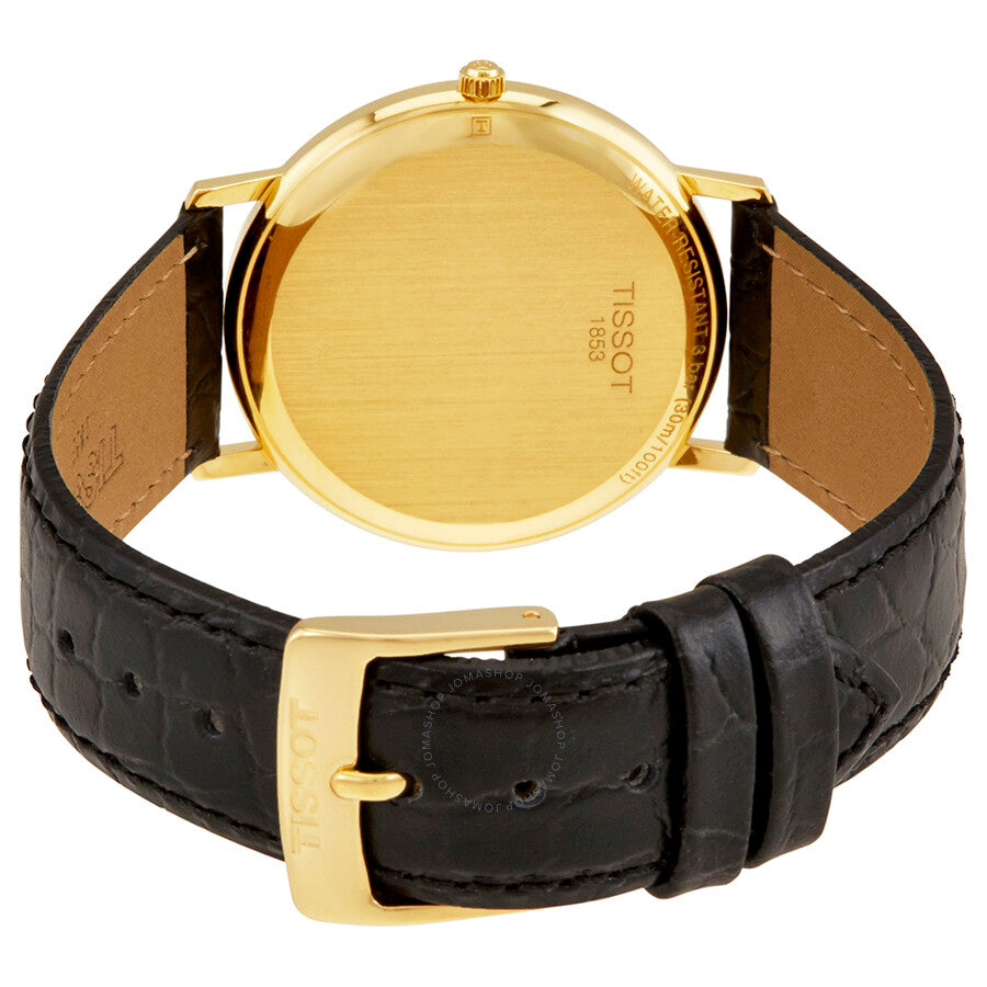 Tissot Goldrun Hesalite Champagne Dial Unisex Watch T71340121 - Dawson Watches #3