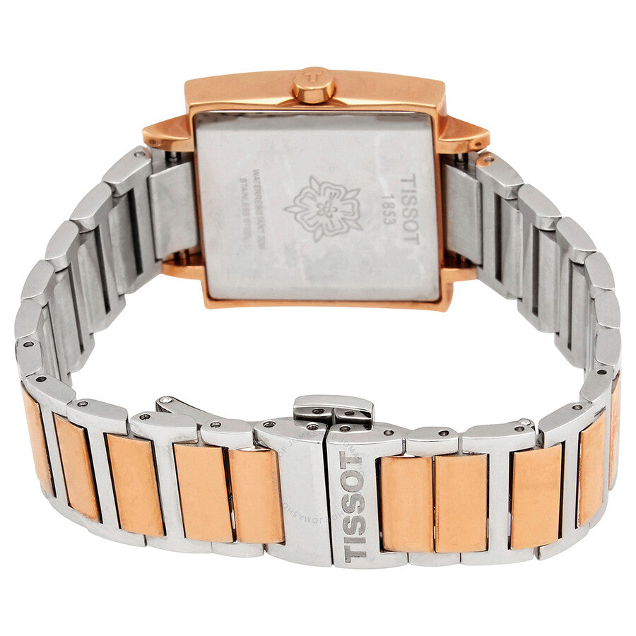 Tissot Happy Chic Quartz Black Dial Two-tone Ladies Watch T034.309.32.068.00 - Dawson Watches #3