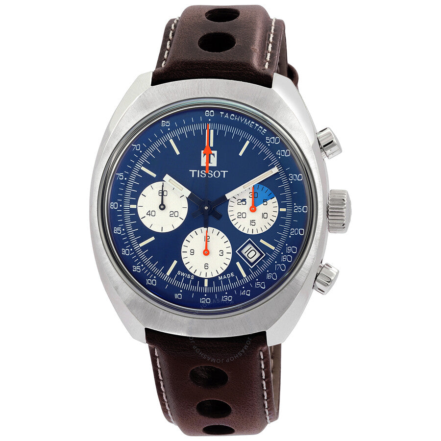 Tissot Heritage Chronograph Automatic Blue Dial Unisex Watch T124.427.16.041.00 - Dawson Watches