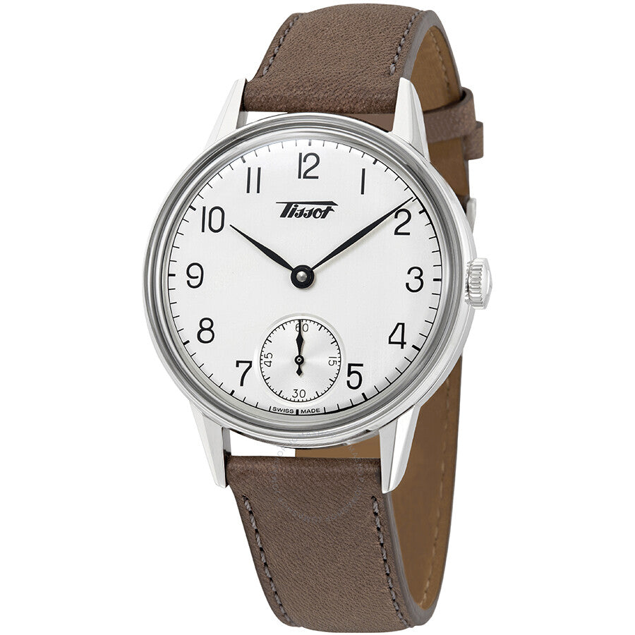 Tissot Heritage Hand Wind Silver Dial Men's Watch T119.405.16.037.01 - Dawson Watches