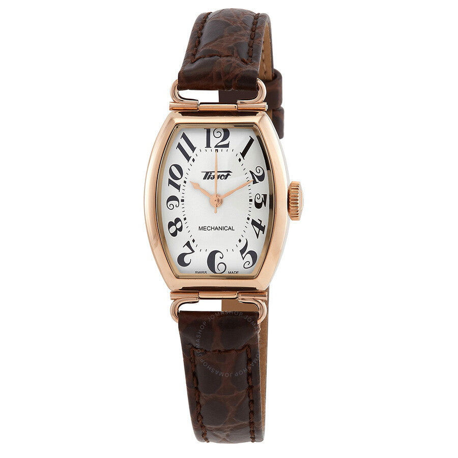 Tissot Heritage Hand Wind White Dial Ladies Watch T128.161.36.012.00 - Dawson Watches
