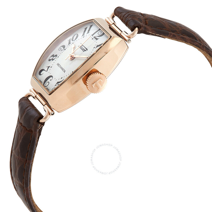 Tissot Heritage Hand Wind White Dial Ladies Watch T128.161.36.012.00 - Dawson Watches #2