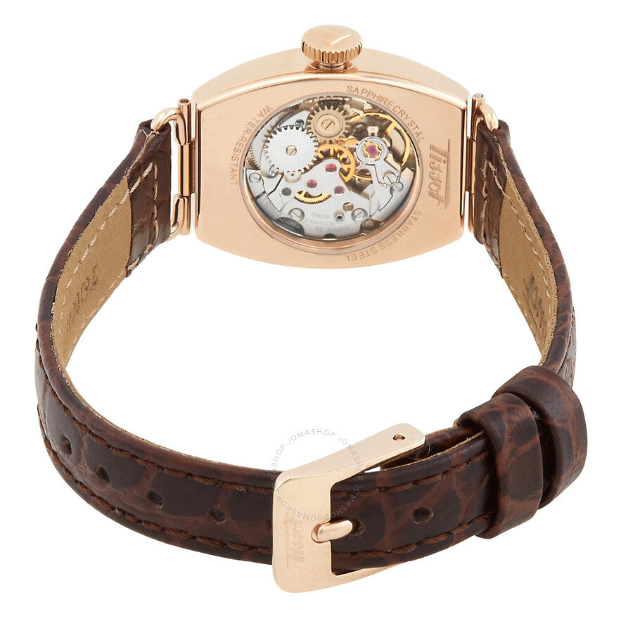 Tissot Heritage Hand Wind White Dial Ladies Watch T128.161.36.012.00 - Dawson Watches #3