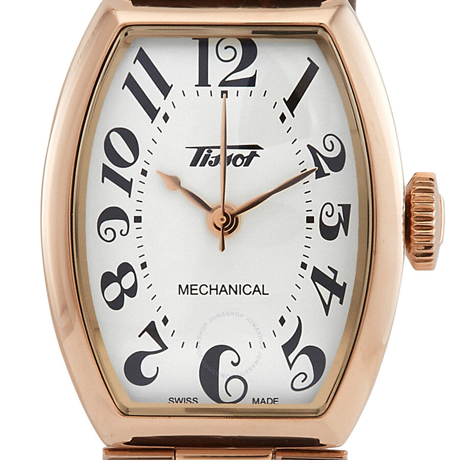 Tissot Heritage Hand Wind White Dial Ladies Watch T128.161.36.012.00 - Dawson Watches #4