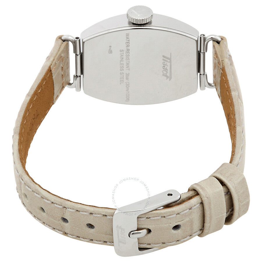Tissot Heritage Quartz Orange Dial Ladies Watch T128.109.16.282.00 - The Watches Men & Co #3