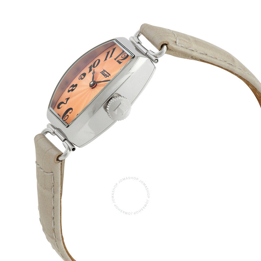 Tissot Heritage Quartz Orange Dial Ladies Watch T128.109.16.282.00 - Dawson Watches #2