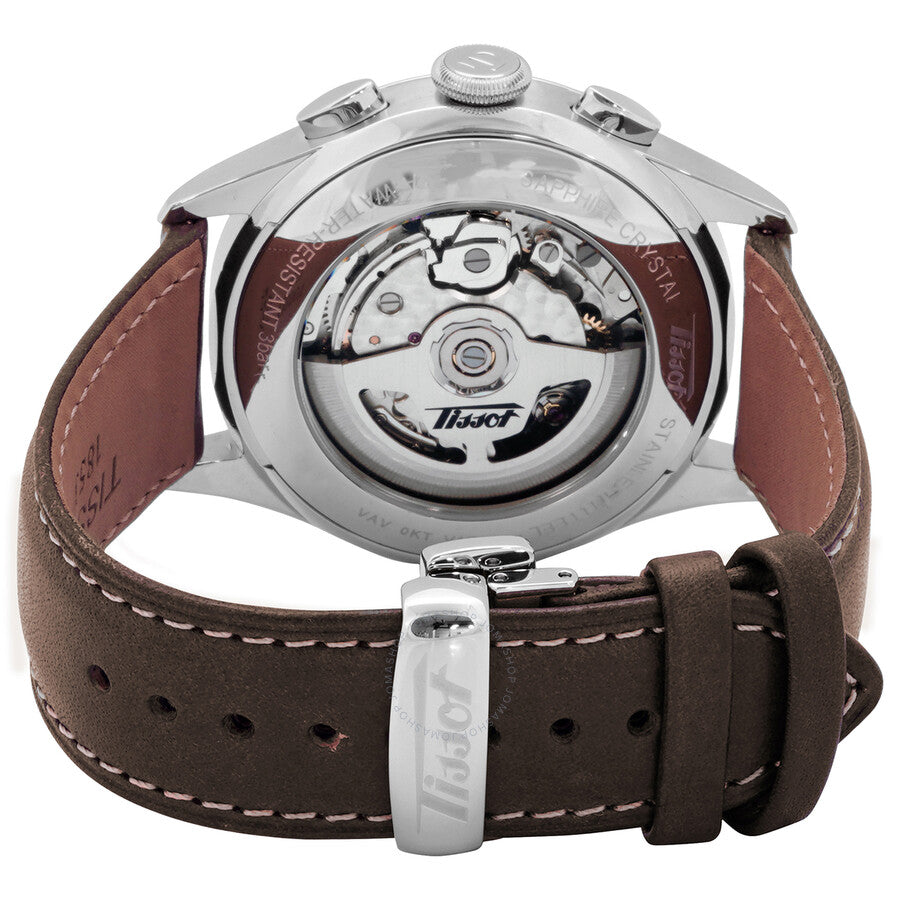 Tissot Heritage Telemeter Chronograph Automatic Silver Dial Men's Watch T1424621603200 - Dawson Watches #3
