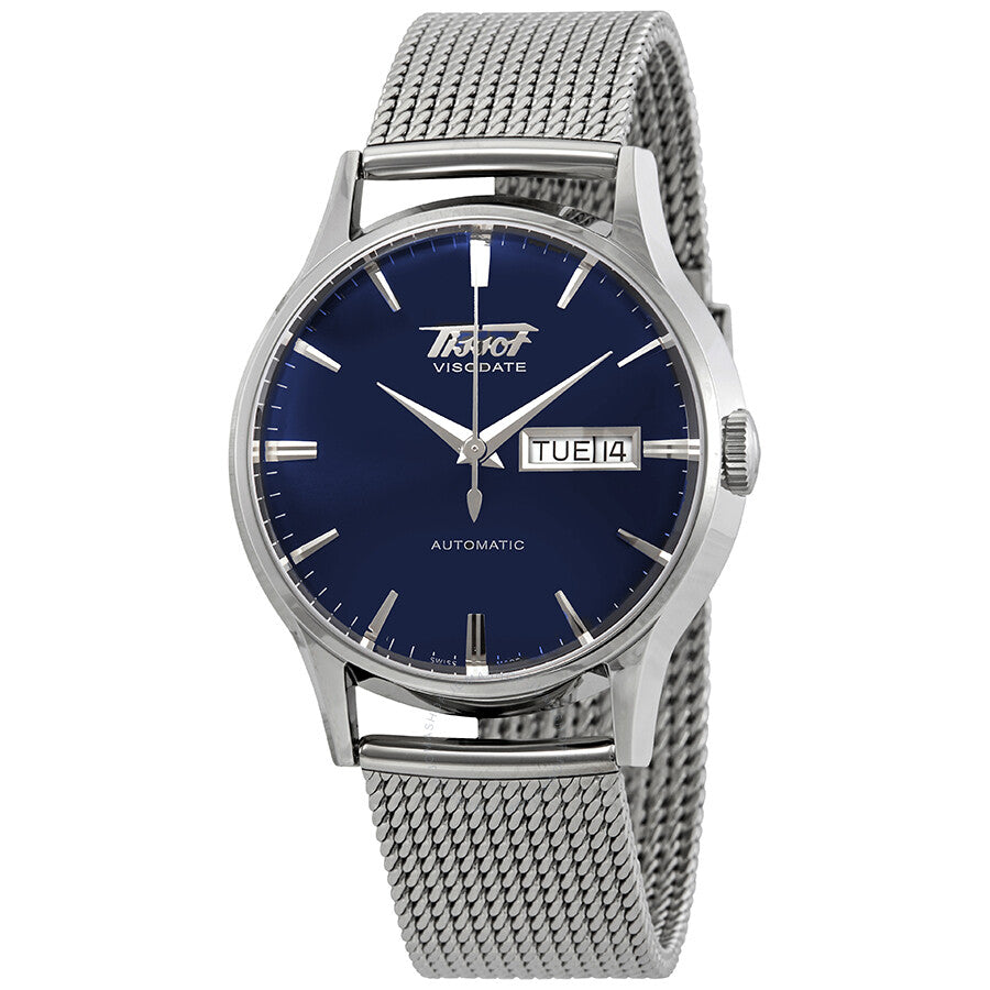 Tissot Heritage Visodate Automatic Blue Dial Men's Watch T019.430.11.041.00 - Dawson Watches