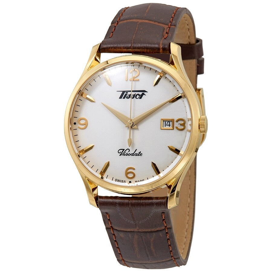 Tissot Heritage Visodate Quartz Silver Dial Men's Watch T118.410.36.277.00 - Dawson Watches
