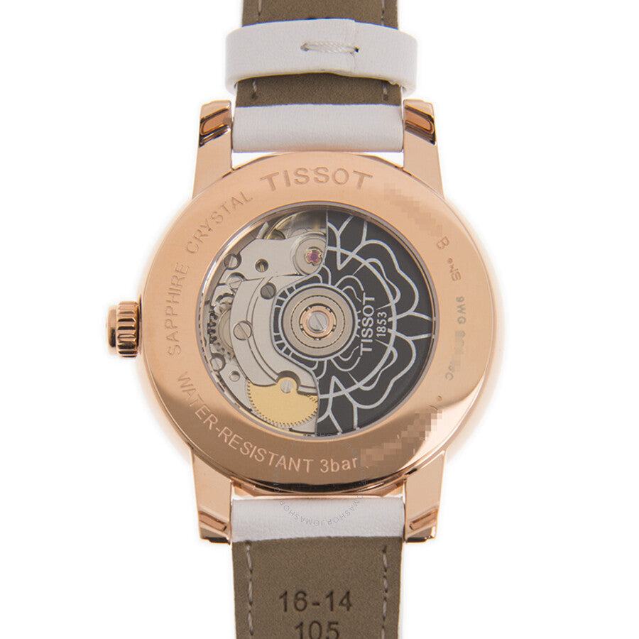 Tissot Lady Heart Automatic White Dial Ladies Watch T050.207.37.017.05 - Dawson Watches #4
