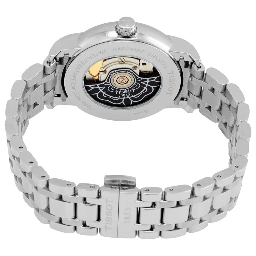 Tissot Lady Heart Automatic White Mother of Pearl Dial Ladies Watch T050.207.11.117.05 - Dawson Watches #3