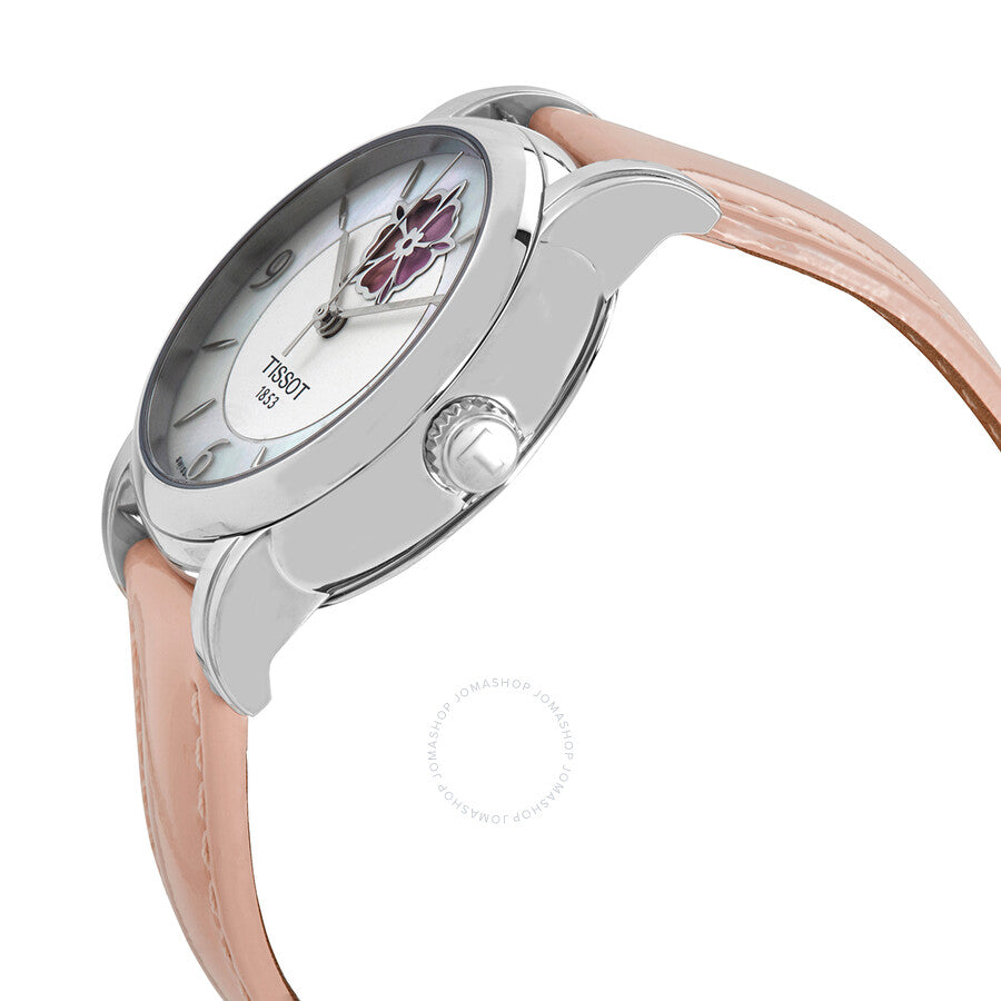 Tissot Lady Heart Flower Automatic Mother of Pearl Dial Ladies Watch T050.207.16.117.00 - Dawson Watches #2