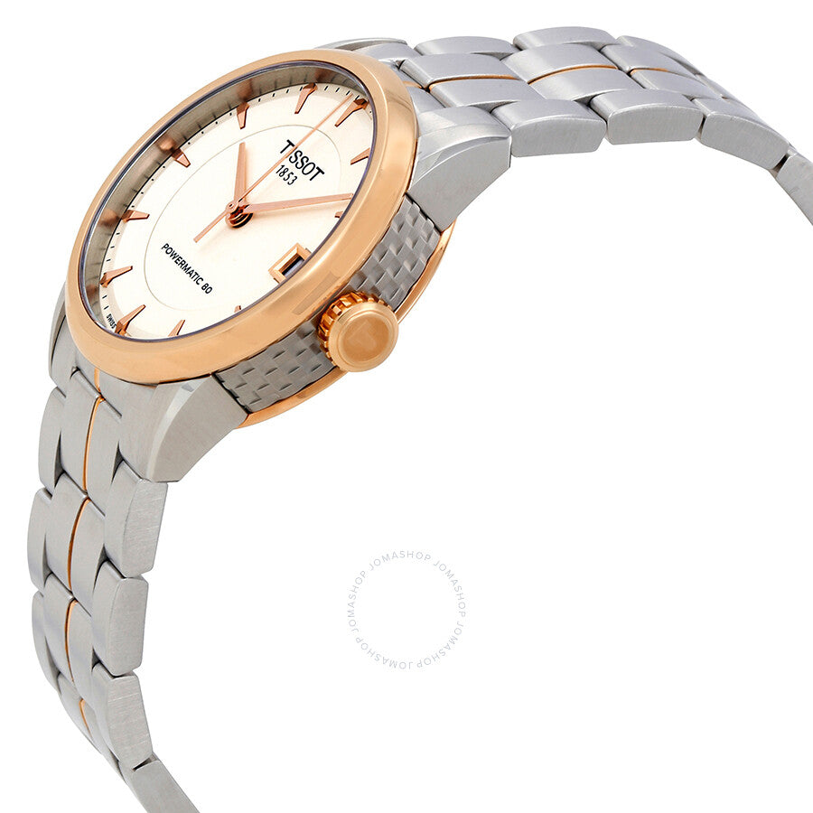 Tissot Lady Luxury Powermatic 80 Ivory Dial Ladies Watch T0862072226101 - Dawson Watches #2