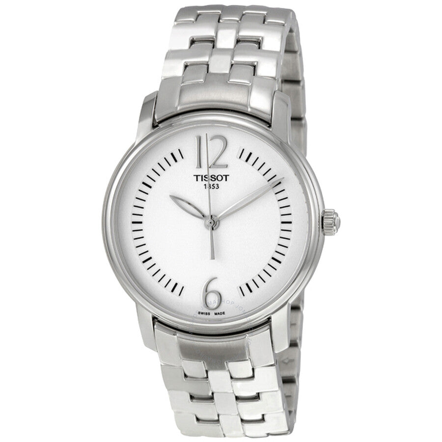 Tissot Lady Round Silver Dial Stainless Steel Ladies Watch T0522101103700 - Dawson Watches