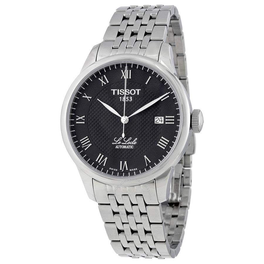 Tissot Le Locle Automatic Black Dial Men's Watch T41.1.483.53 - Dawson Watches