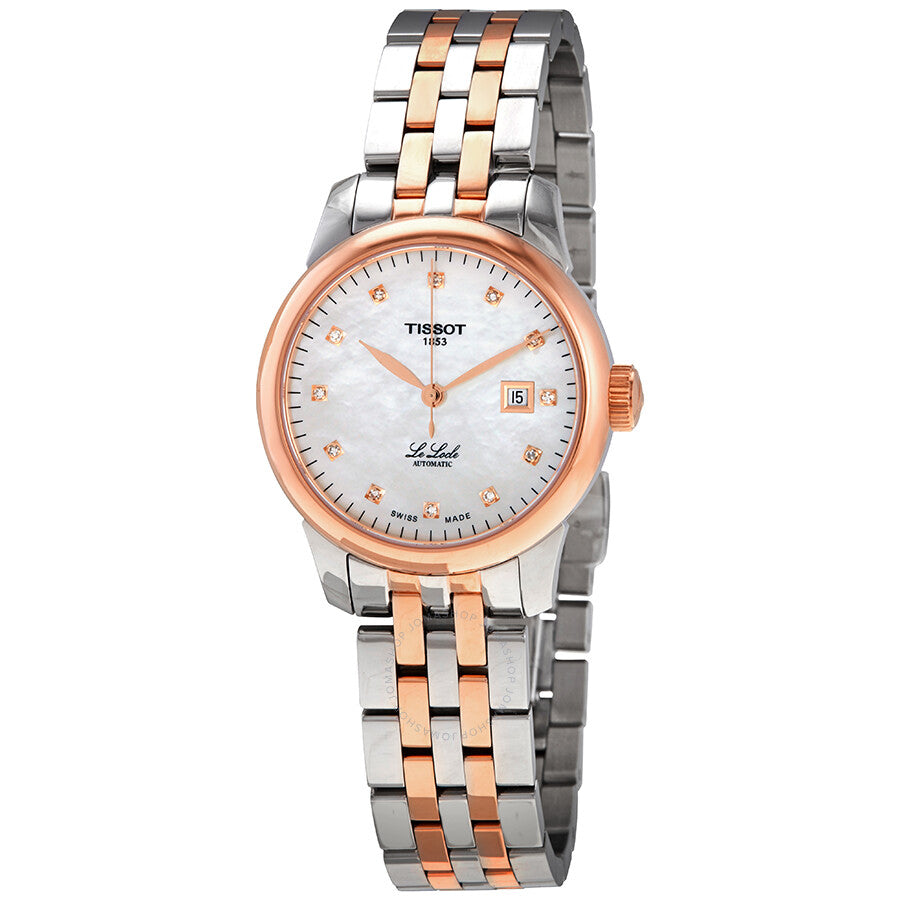 Tissot Le Locle Automatic Diamond Ladies Watch T006.207.22.116.00 - Dawson Watches