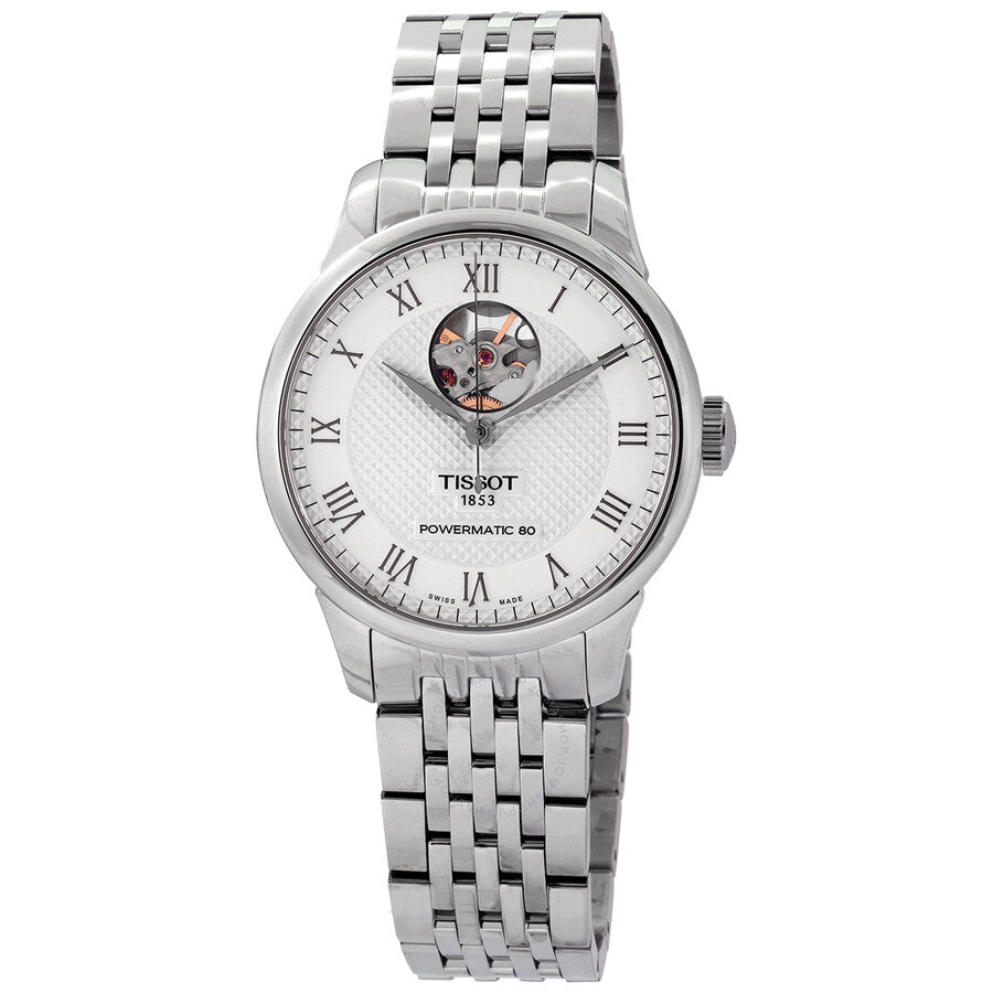Tissot Le Locle Automatic Open Heart Silver Dial Men's Watch T0064071103302 - Dawson Watches