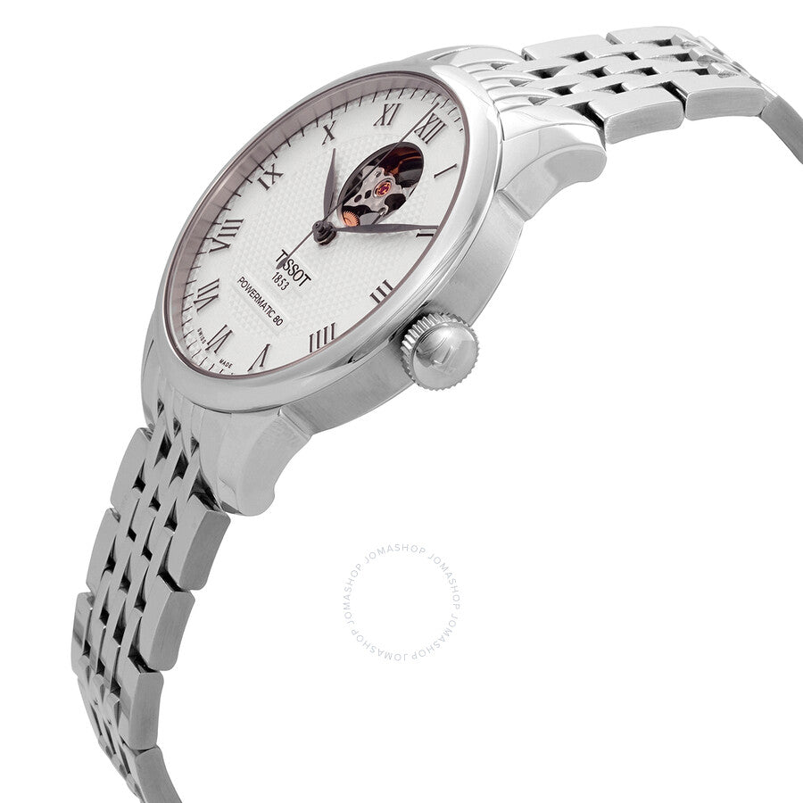 Tissot Le Locle Automatic Open Heart Silver Dial Men's Watch T0064071103302 - Dawson Watches #2