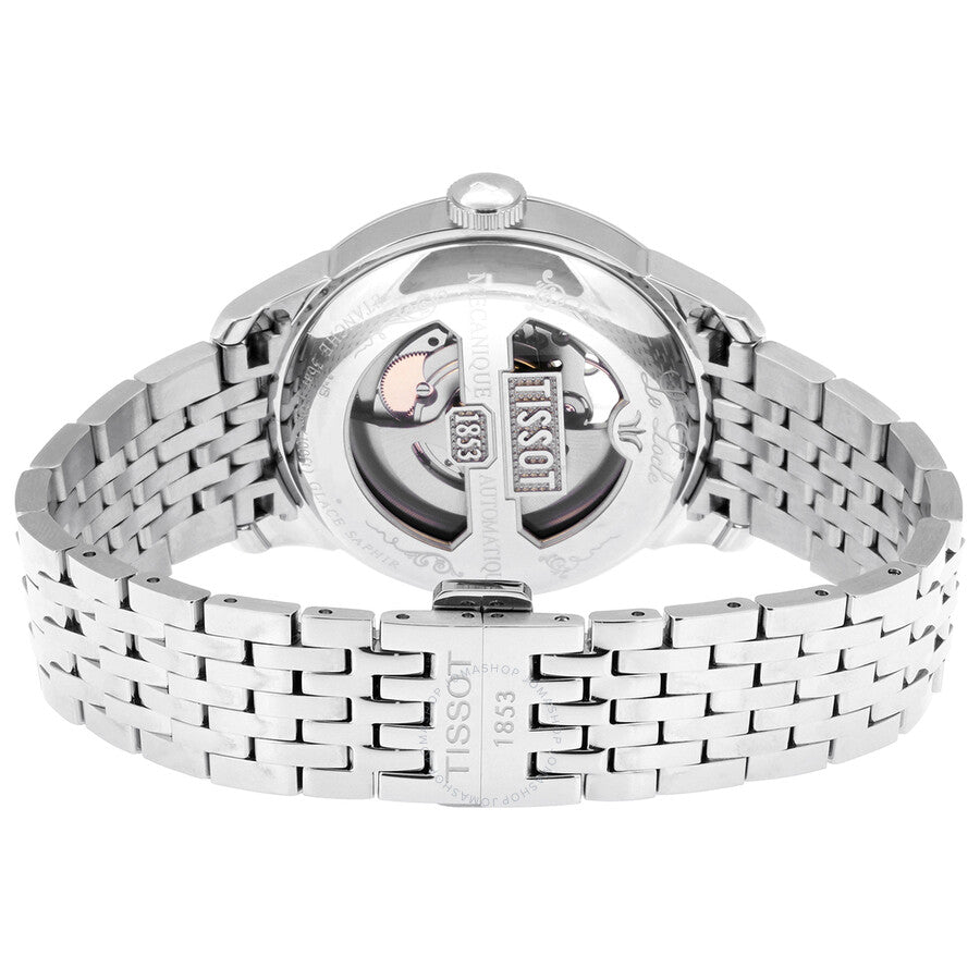 Tissot Le Locle Automatic Open Heart Silver Dial Men's Watch T0064071103302 - Dawson Watches #3