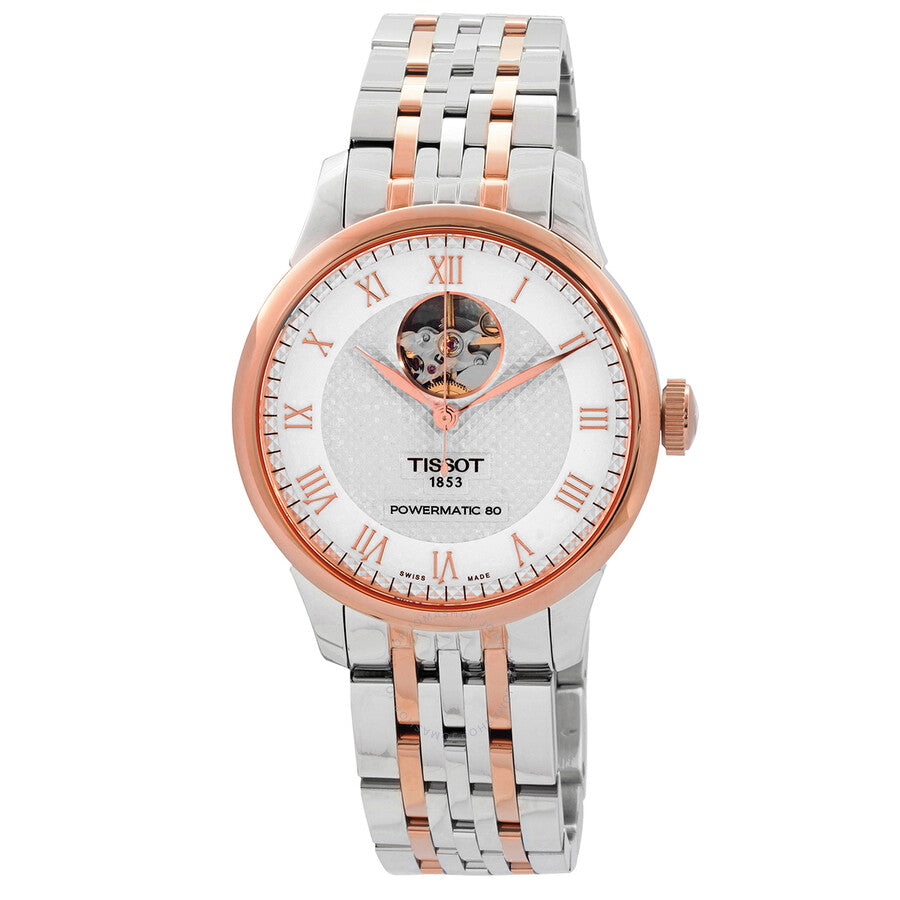 Tissot Le Locle Automatic Open Heart Silver Dial Men's Watch T006.407.22.033.02 - Dawson Watches