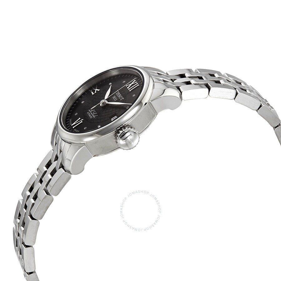 Tissot Le Locle Automatic Black Diamond Dial Ladies Watch T41.1.183.56 - Dawson Watches #2