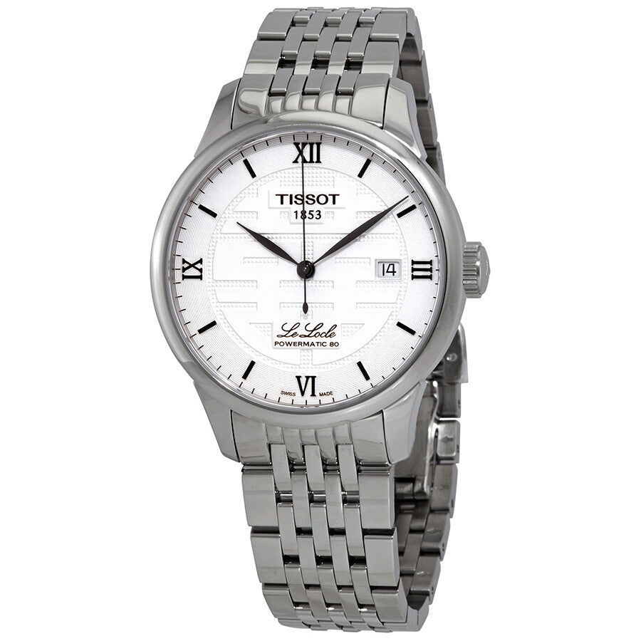 Tissot Le Locle Double Happiness Automatic Silver Dial Men's Watch T006.407.11.033.01 - Dawson Watches