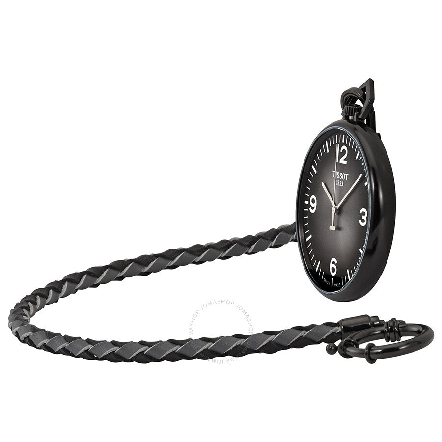 Tissot Lepine Anthracite Gradient Dial Pocket Watch T863.409.99.067.00 - Dawson Watches #2