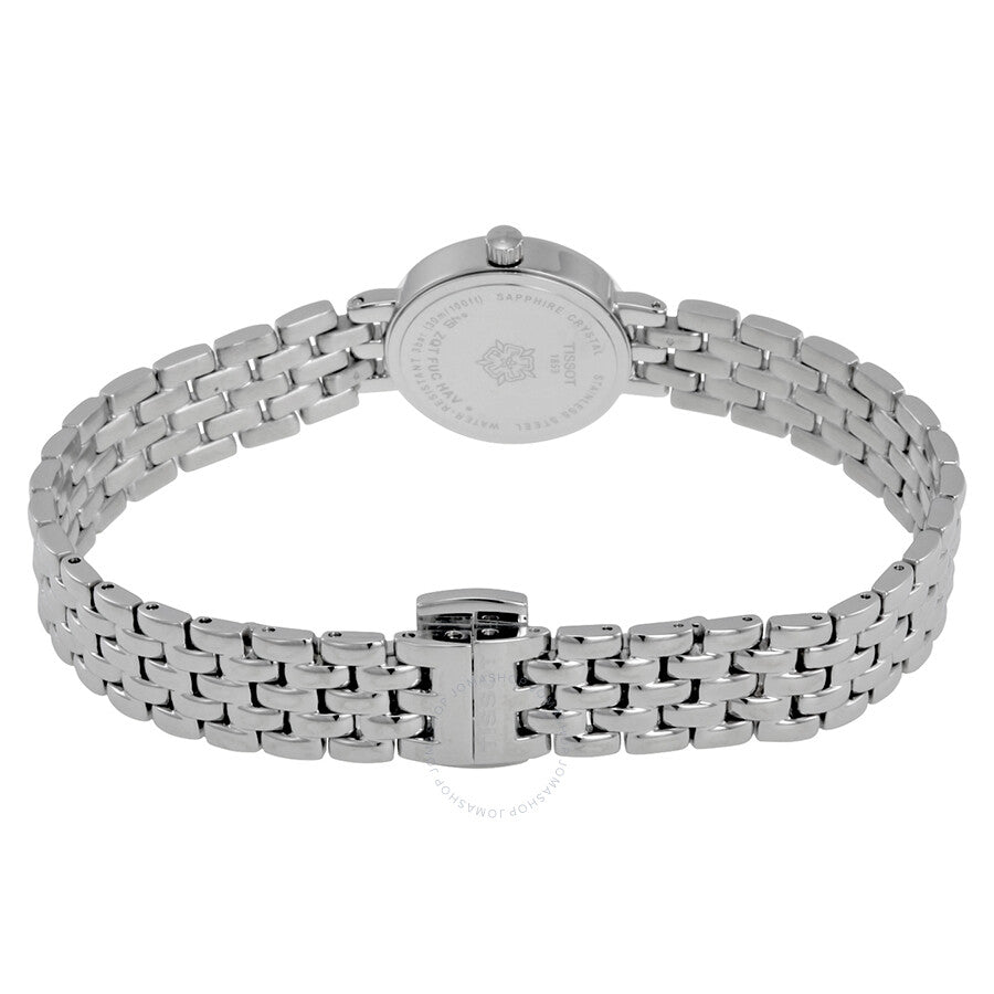 Tissot Lovely Black Dial Stainless Steel Ladies Watch T0580091105100 - The Watches Men & Co #3