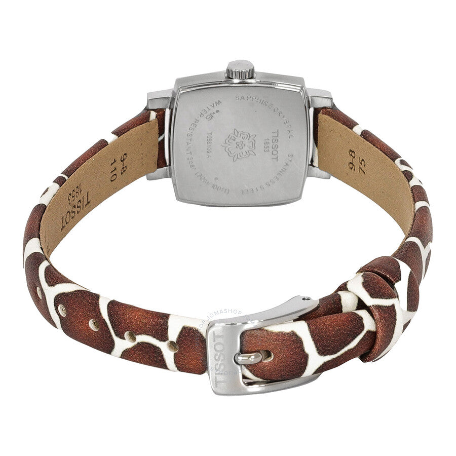 Tissot Lovely Giraffe Quartz Diamond Silver Dial Ladies Watch T058.109.17.036.00 - Dawson Watches #3