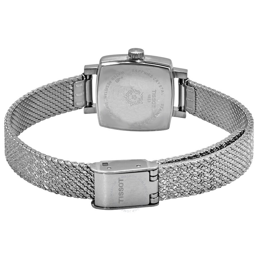 Tissot Lovely Silver Diamond Dial Ladies Watch T058.109.11.036.00 - Dawson Watches #3