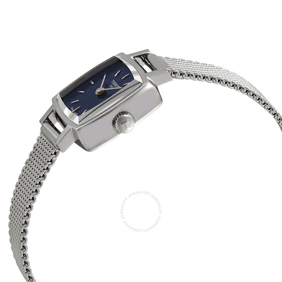 Tissot Lovely Square Quartz Blue Dial Ladies Watch T058.109.11.041.00 - Dawson Watches #2