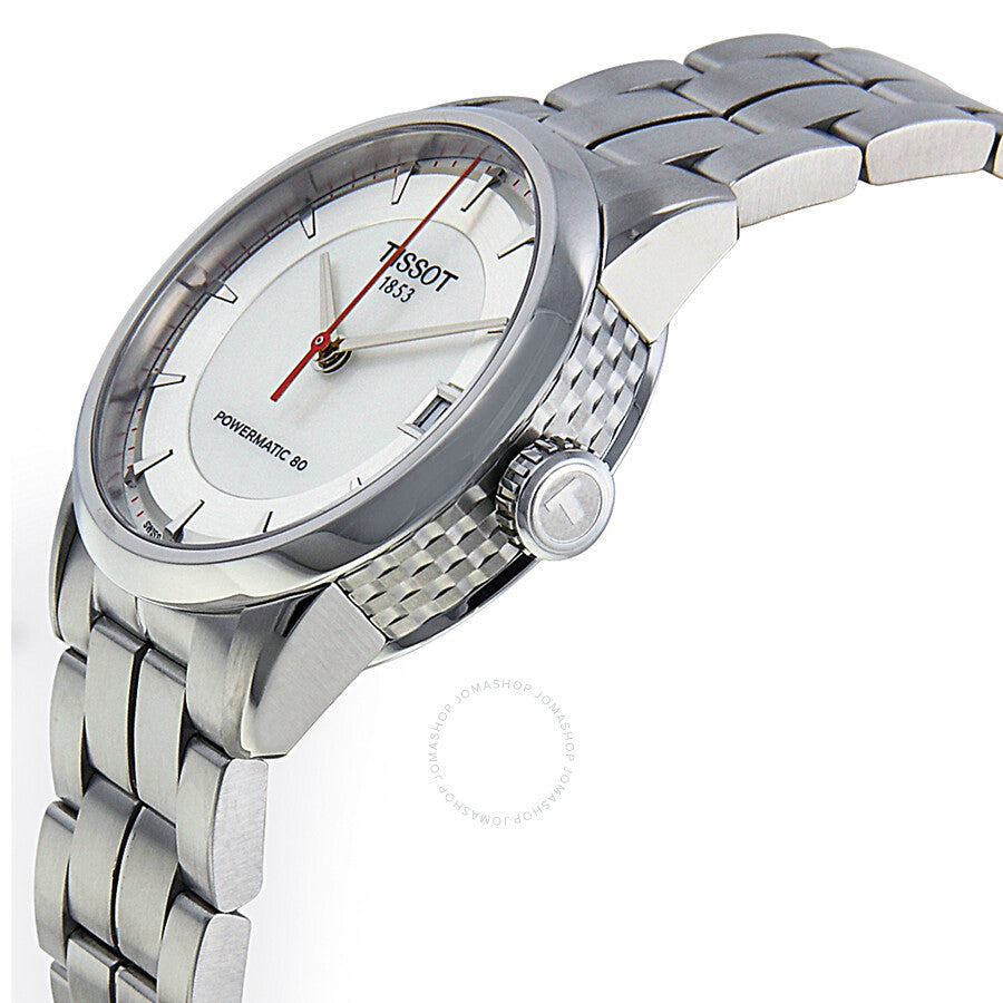 Tissot Luxury Asian Games Automatic Mother of Pearl Dial Stainless Steel Ladies Watch T0862071111101 - Dawson Watches #2