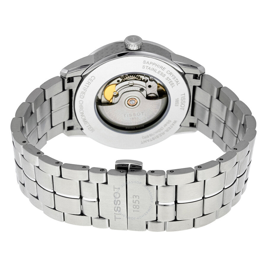 Tissot Luxury Automatic Black Diamond Dial Men's Watch T086.408.11.056.00 - Dawson Watches #3