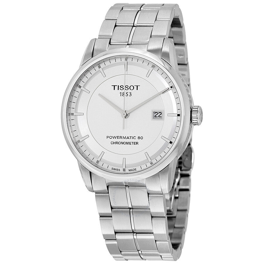 Tissot Luxury Automatic Silver Dial Men's Watch T086.408.11.031.00 - Dawson Watches