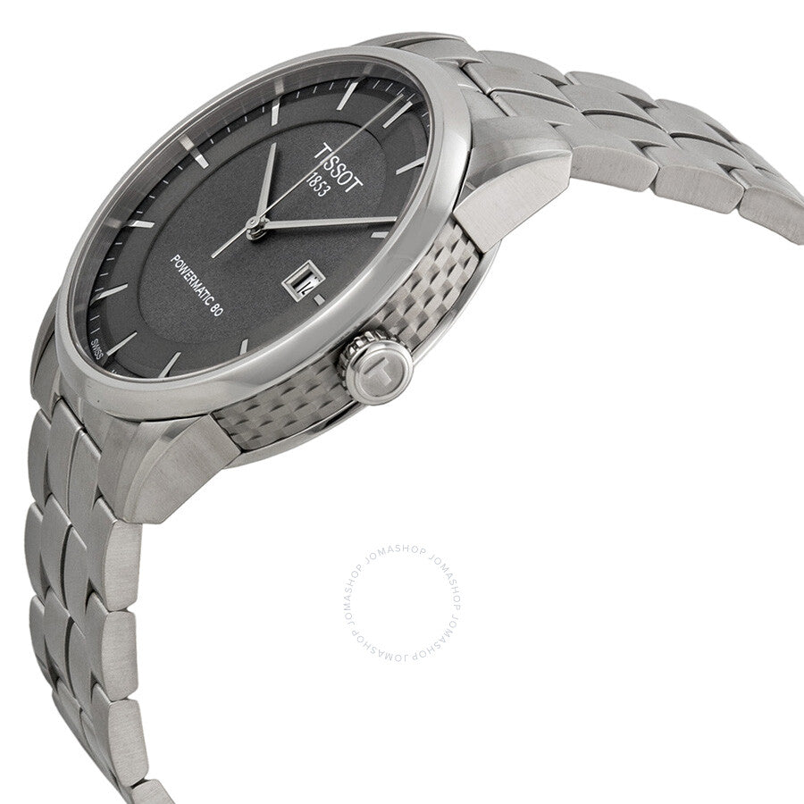 Tissot Luxury Powermatic 80 Anthracite Dial Men's Watch T0864071106100 - Dawson Watches #2