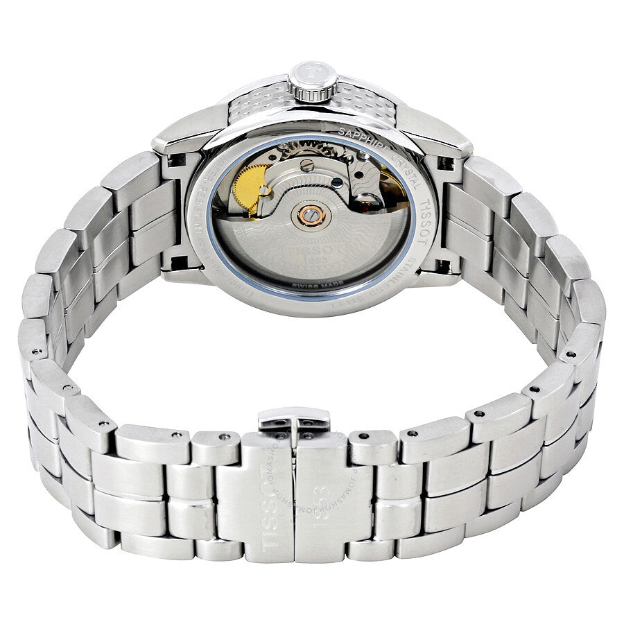 Tissot Luxury Powermatic 80 Mother of Pearl Ladies Watch T0862071111100 - Dawson Watches #3