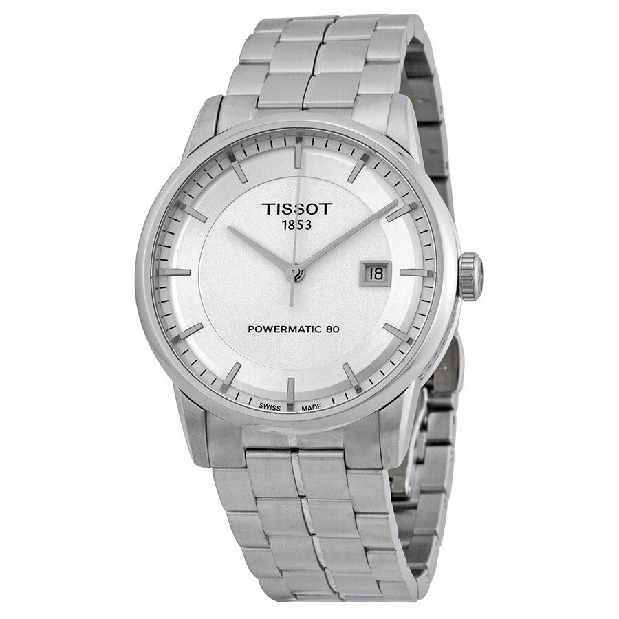 Tissot Luxury Powermatic 80 Silver Dial Men's Watch T0864071103100 - Dawson Watches