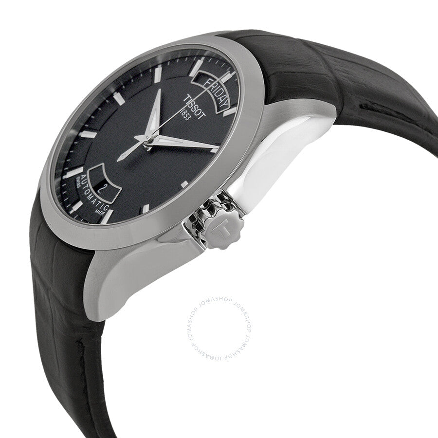 Tissot Men's Couturier Black Dial Watch T035.407.16.051.00 - Dawson Watches #2