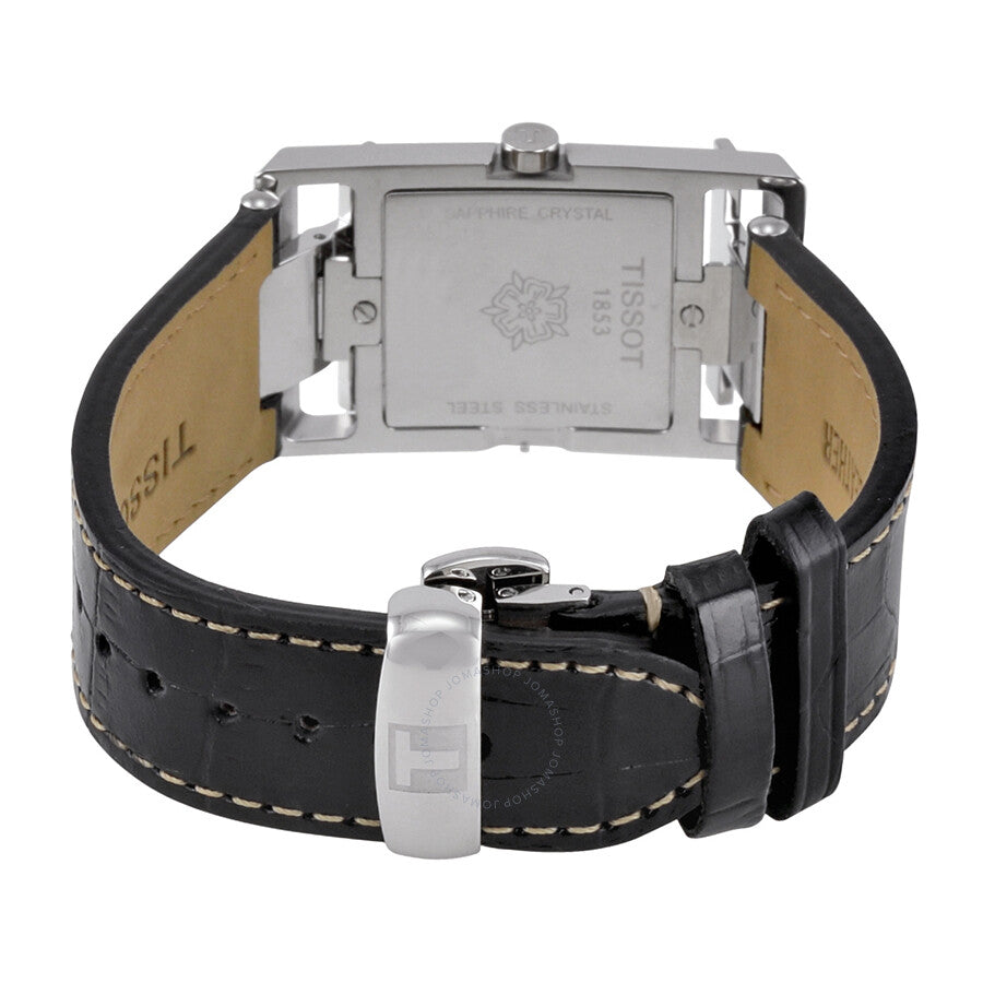 Tissot My-T Open Black Dial Black Leather Ladies Watch T032.309.16.057.00 - Dawson Watches #3