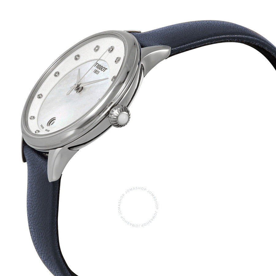 Tissot Odaci-T Quartz Diamond White Mother of Pearl Dial Ladies Watch T133.210.16.116.00 - Dawson Watches #2