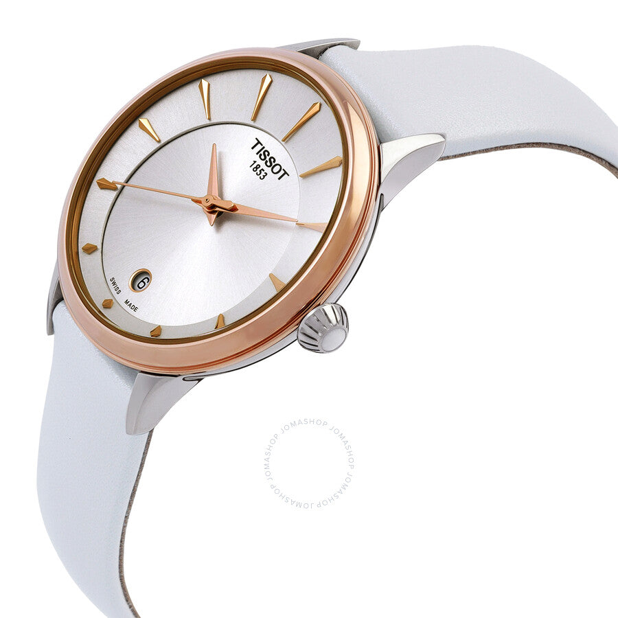 Tissot Odaci-T Quartz Silver Dial Ladies Watch T133.210.26.031.00 - Dawson Watches #2