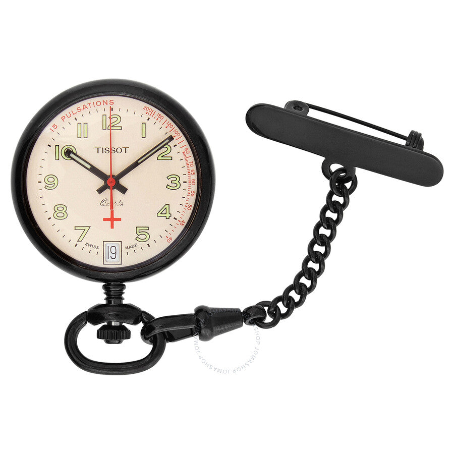 Tissot Pendants Infirmiere Quartz Beige Dial Men's Pocket Watch T81.7.224.92 - Dawson Watches #3