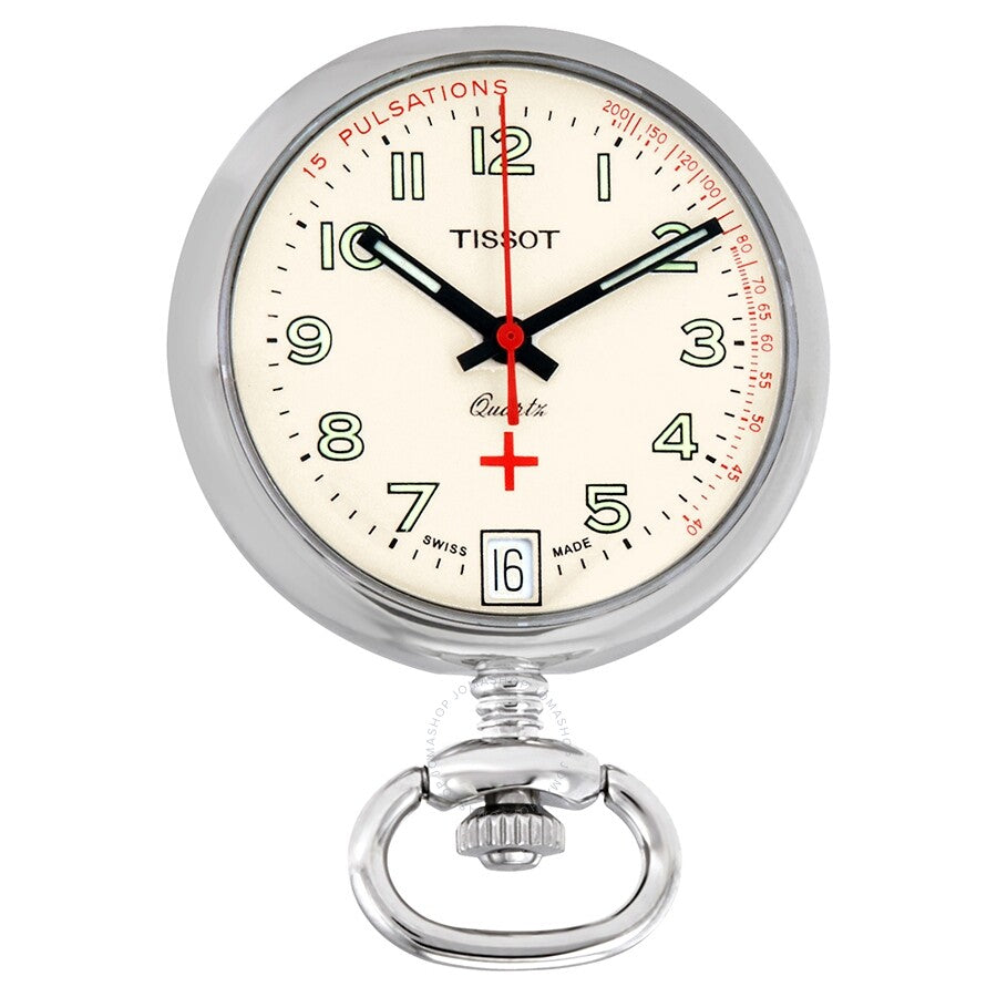 Tissot Pendants Infirmiere Quartz Pocket Watch T81.7.221.92 - Dawson Watches
