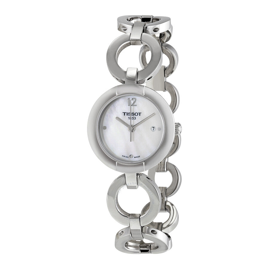 Tissot Pinky by Tissot Mother of Pearl Dial Ladies Watch T0842101111701 - Dawson Watches
